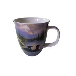 CAPE SHORE Loon Family on the Lake 15oz. Coffee Tea Mug